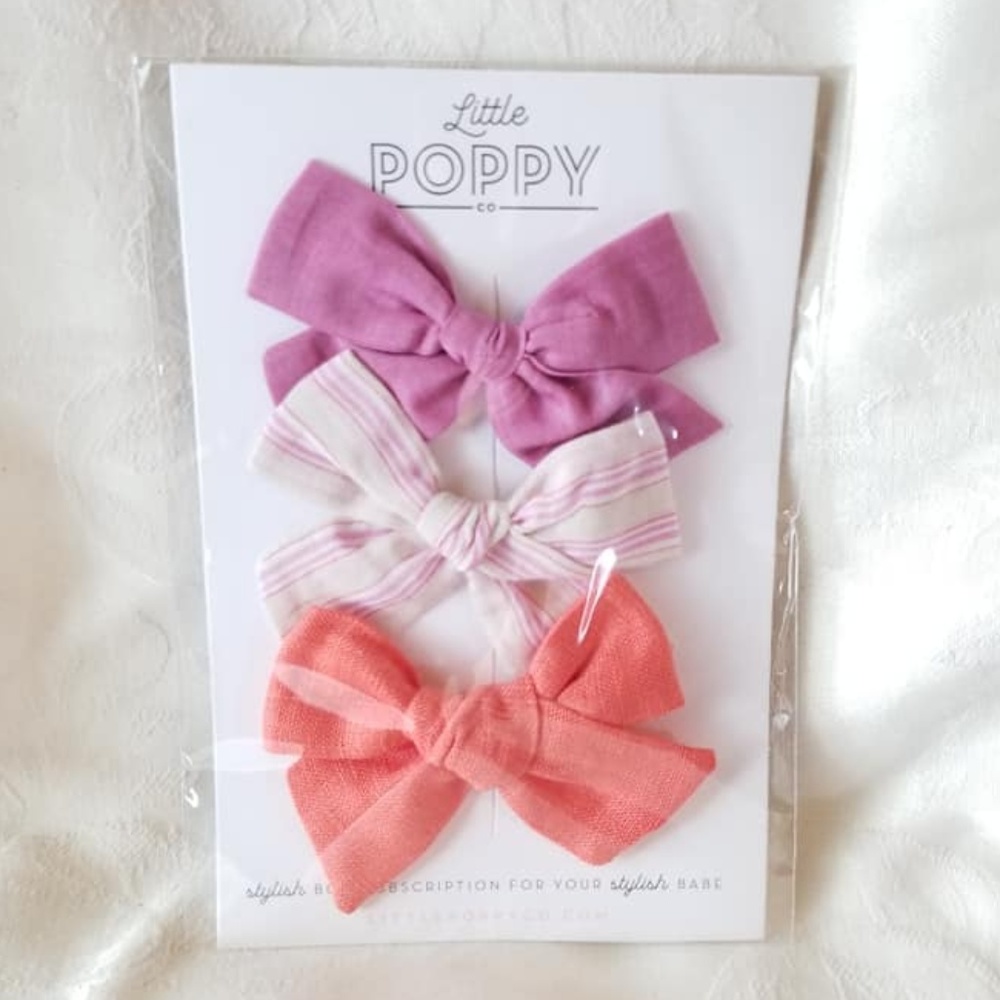 Little Poppy Co Clip in Bows